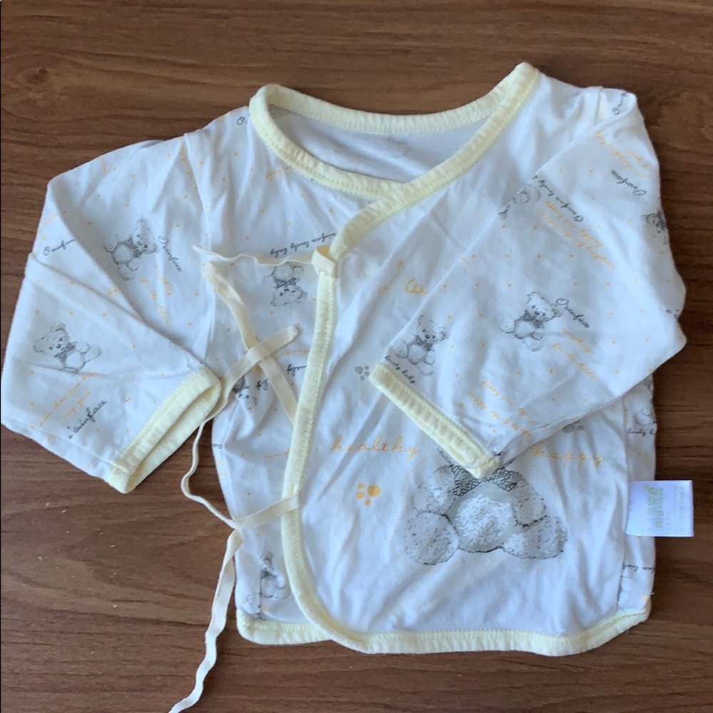 Baby top Kimono style